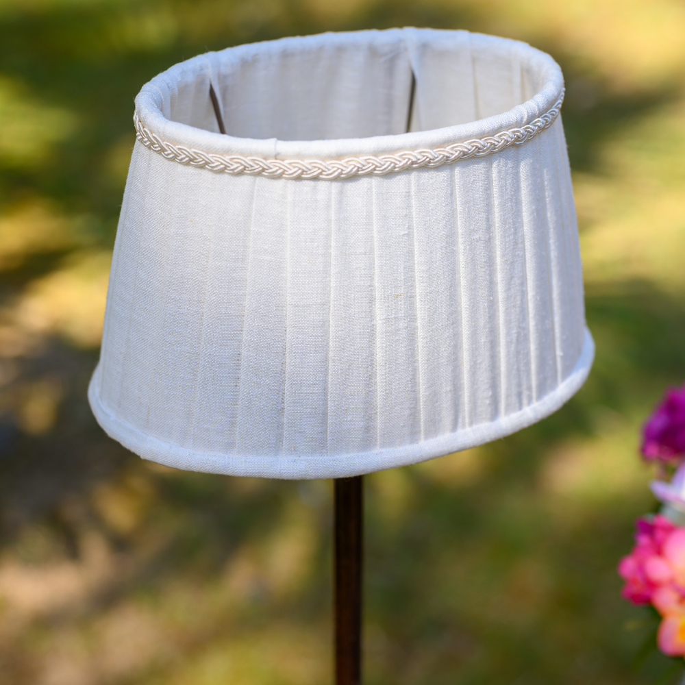 Choix de tissus pour restauration d'abat-jour artisanal